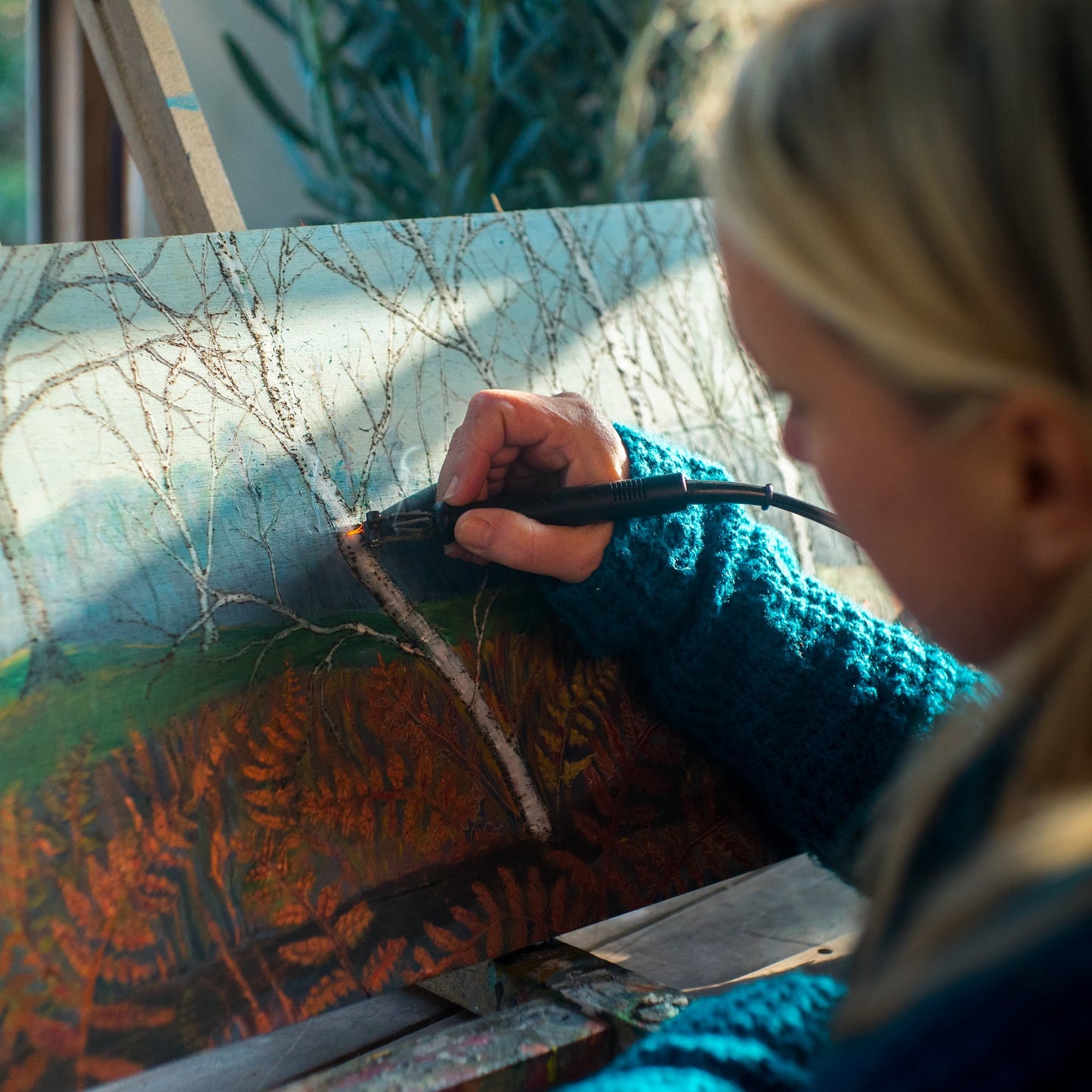 Pyrography Weekender             with Ruth Wheeler