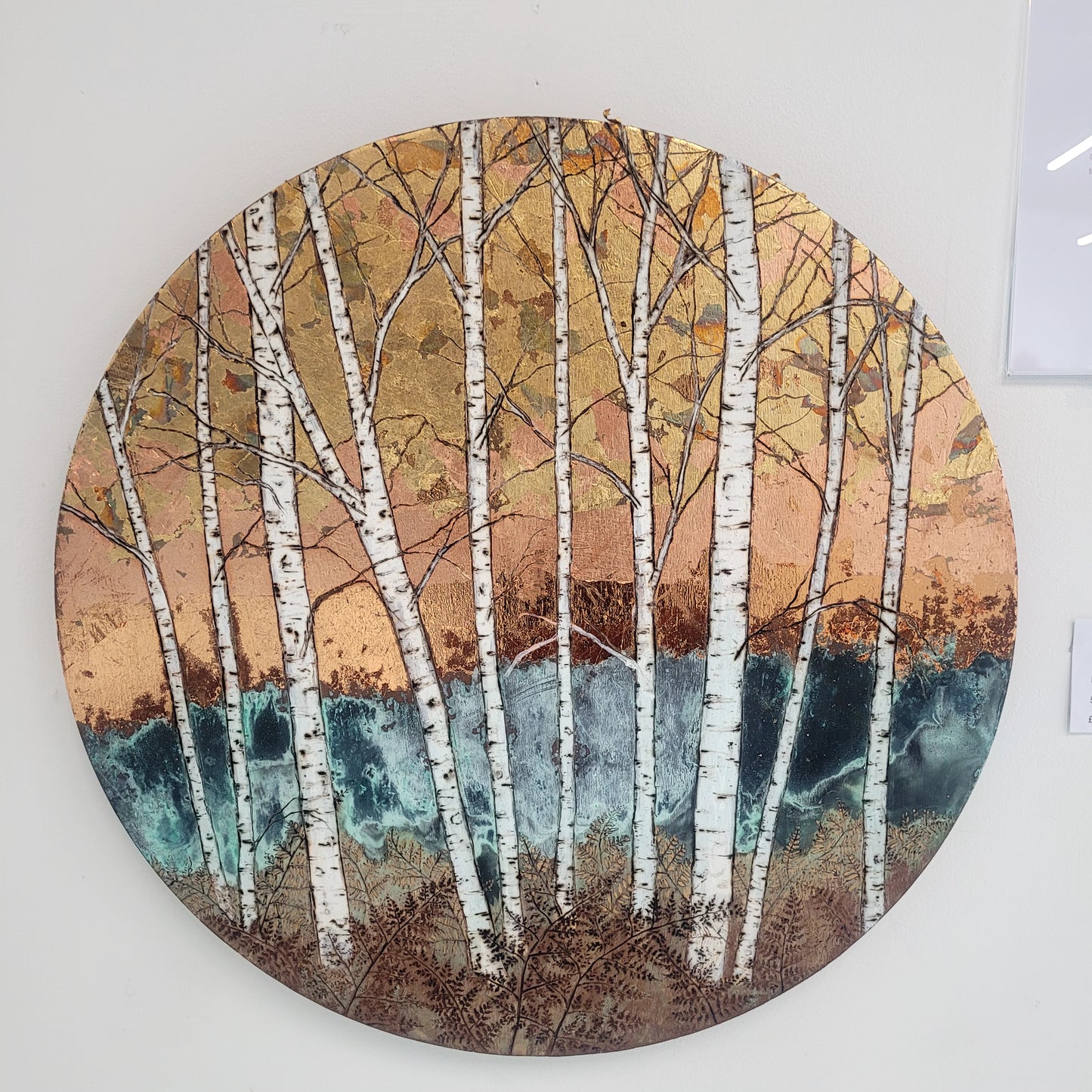 Copper Glow and Fern