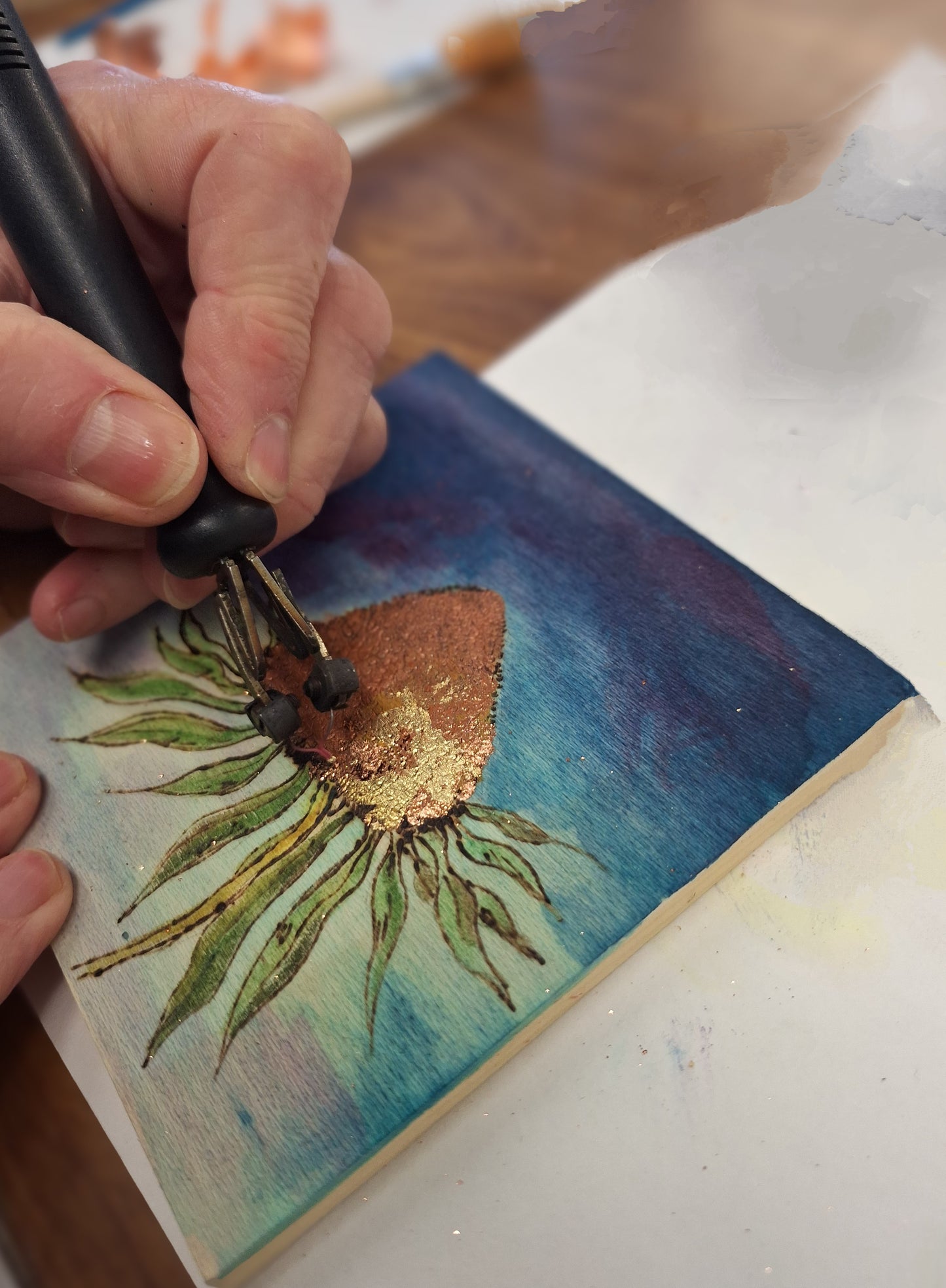 Pyrography Weekender             with Ruth Wheeler